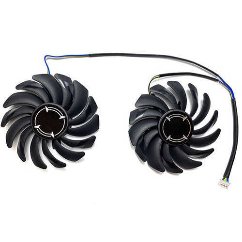 Cooling Fan PLD09210S12HH Spare Parts for MSI RX6600 8GB ARMOR V1 Graphics Card - Afbeelding 7 van 9