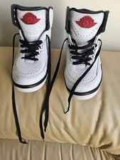 Jordan Big Kid's 2 Retro Chicago White/Varsity Red-Black DX2591 106