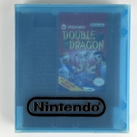 Double Dragon (Nintendo Entertainment System NES, 1988) Cartridge and Case