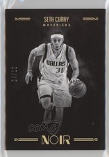 2016-17 Panini Noir Black and White Gold /10 Seth Curry #69 b1c