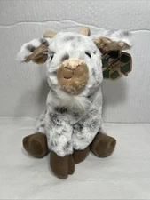 The Petting Zoo Goat White Spotted Plush Wild Onez Babiez Soft Stuffed Animal