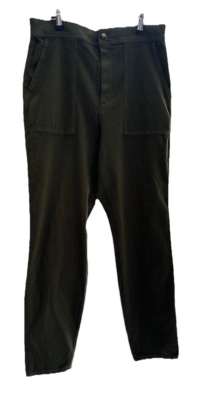 Lou & Grey NWT Cargo Pocket Pants Size 14 Misses, Olive Green Retail $79.50