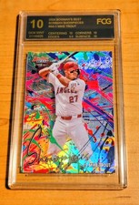 2024 Bowman's Best - Bowman Showpieces Mike Trout #BS-1 FCG 10