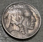 1913 type 1 Buffalo Nickel, nice original  AU condition coin