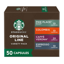 by Nespresso Original Line, Intense Variety Pack, 50-Count Espresso Pods