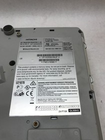 Hitachi CP-X2530WN 3LCD 2700 Lumens Projector Tested & Working XGA 1024 x 768 DW