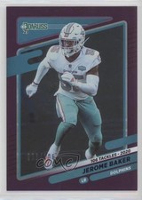 2021 Panini Donruss Season Stat Line 39/106 Jerome Baker #67 n0c