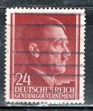 GERMANY GERMAN OCCUPATION OF POLAND STAMP GENERAL GOVERNMENT WWII USED LOT 1986I