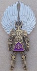 Guardian Angel Geocoin - A. Gold & S. Silver - Activated & Adoptable - TB98KBR — photo 2