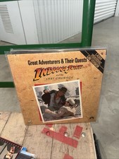 2 Great Adventurers  Their Quests Indiana Jones  The Last Crusade Laserdiscs