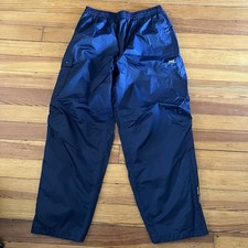 Helly Hansen Pants Mens XL Navy Blue Helly Tech Mesh Lined Athletic Rain Cargo