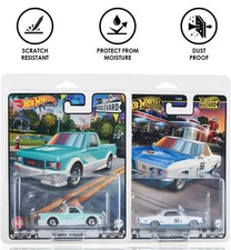 10-Pack Premium Protector Case Storage for Hot Wheels Premium Car Culture