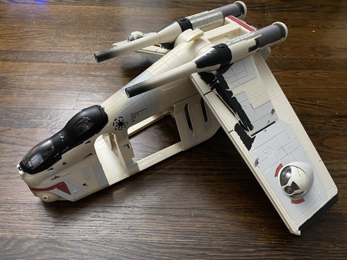 2003 Star Wars Clone Wars Republic Command Gunship LAAT Toy (Incomplete & Used) - Bild 5 von 21