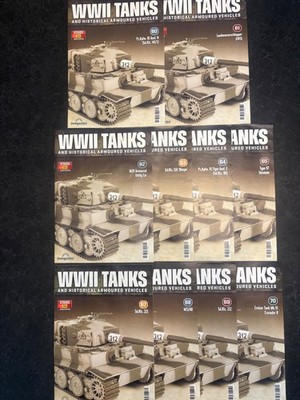 Deagostini WW11 PANZER & GEPANZERTE FAHRZEUGE 60-80