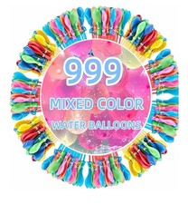 999pcs Instant Fill Water Balloons  Quick-Filling Summer Splash Toy Set for Kids