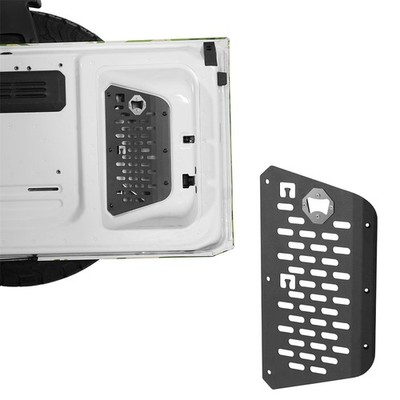 Fit Ford Bronco 21-26 Steel Replace Tailgate Vent MOLLE Panel w/ Bottle Opener