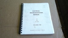 1974 Mercedes-benz 230 240d 280 280c Electrical Troubleshooting Factory Manual