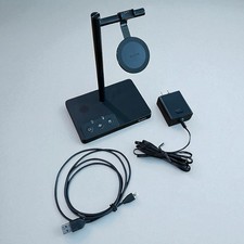 Yealink WH62 Dual UC DECT Wireless Charging Workstation w/ AC Adapter WHB620 