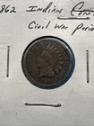 1862 Copper Nickel Indian Head Cent Good