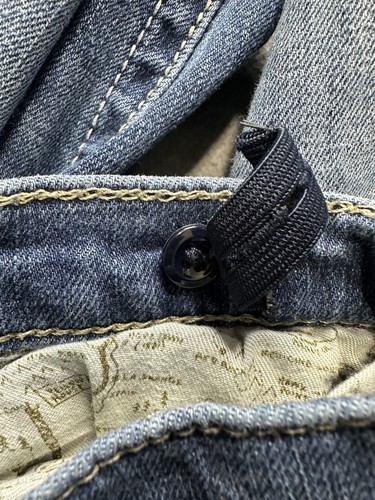 Ariat B5 Jeans Boys 16 Blue Slim Straight Stretch Adjustable Waist Wilson - Picture 8 of 16
