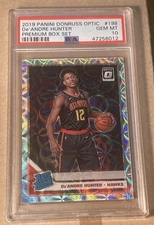 2019 Panini Donruss Optic De’Andre Hunter P.B.S #/249 PSA 10 Gem Mint RC