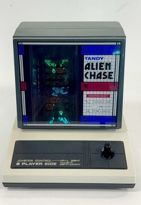 Vintage Tandy Alien Chase Cat 60-2186 Electronic Tabletop LED Game Tested