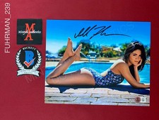 Isabelle Fuhrman autographed signed 8x10 photo model pose Beckett COA