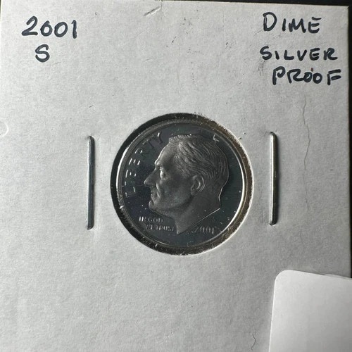2001-S Silver Proof Roosevelt Dime