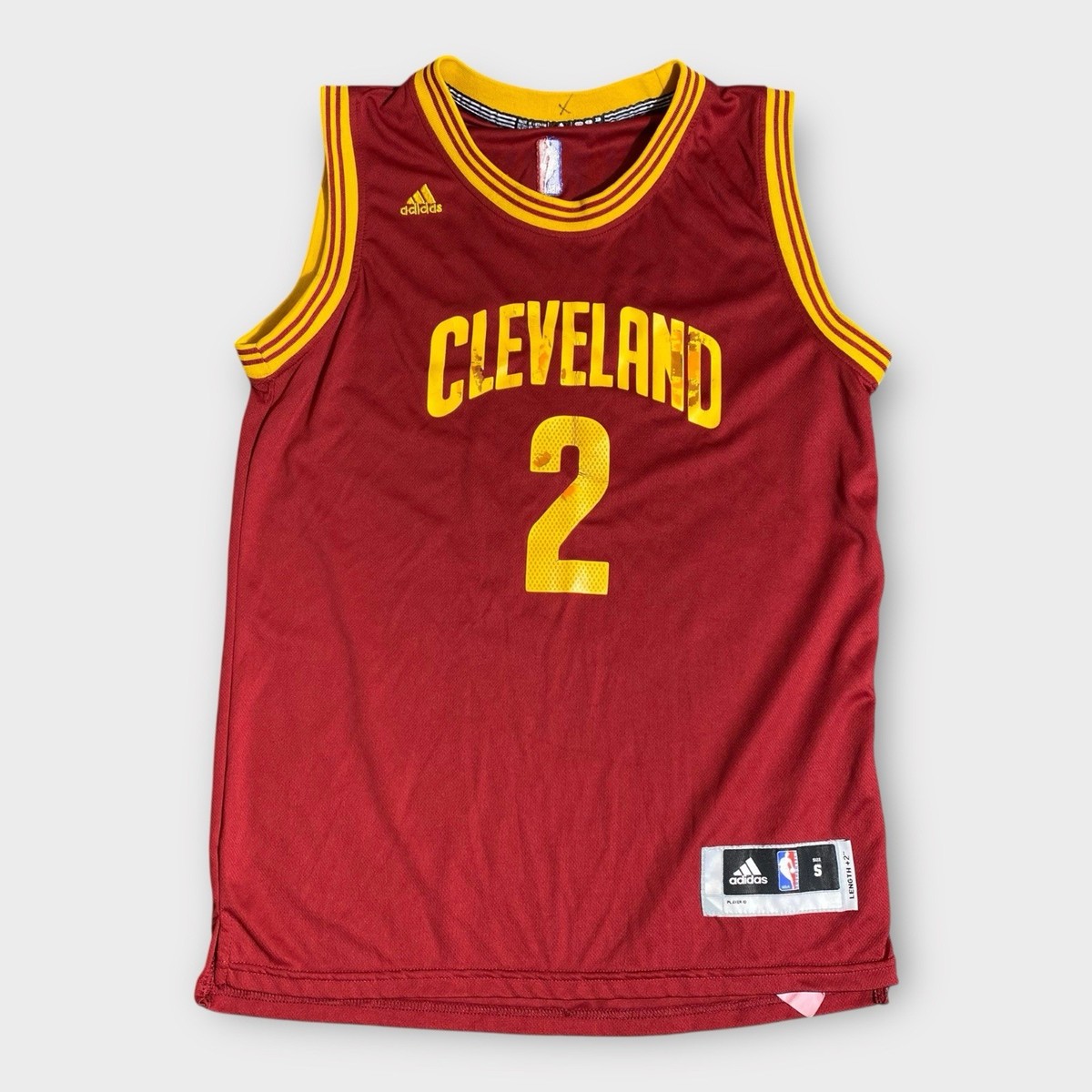 Kyrie Irving Cleveland Cavaliers Jersey Size Mens Small Adidas Swingman  Cavs #2