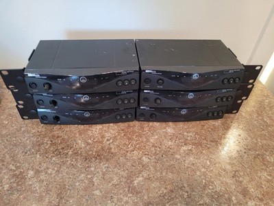 LOT Of 6 AKG SR470 STATIONARY RECEIVER IR DATA UPLINK CSCSRX RF BAND I & IX