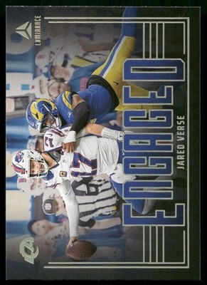 Jared Verse - 2025 Panini Luminance Football - Engaged #3