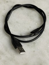 Black USB A to Micro USB Charging Cord Data Transfer 38 Inch