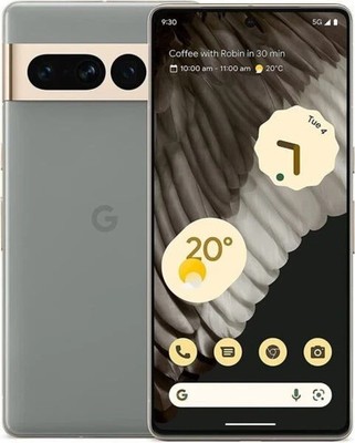 Google Pixel 7 Pro 128GB Hazel Green UNLOCKED- Light Burn
