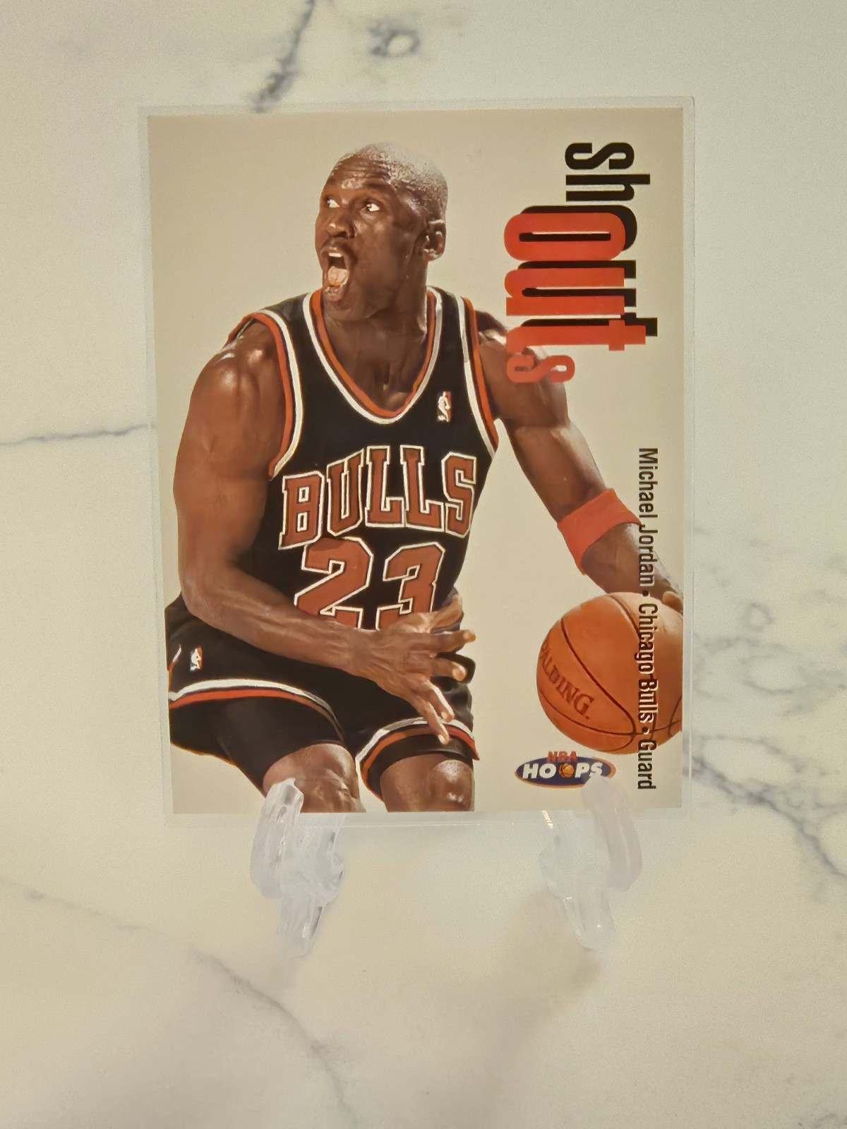 Michael Jordan 1998-99 Skybox NBA Hoops SHOUT OUTS #13 BULLS