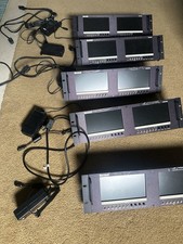 Marshall Dual Video Monitors SDI / HD-SDI Model V-R72DP Qnty 5 Total W PS