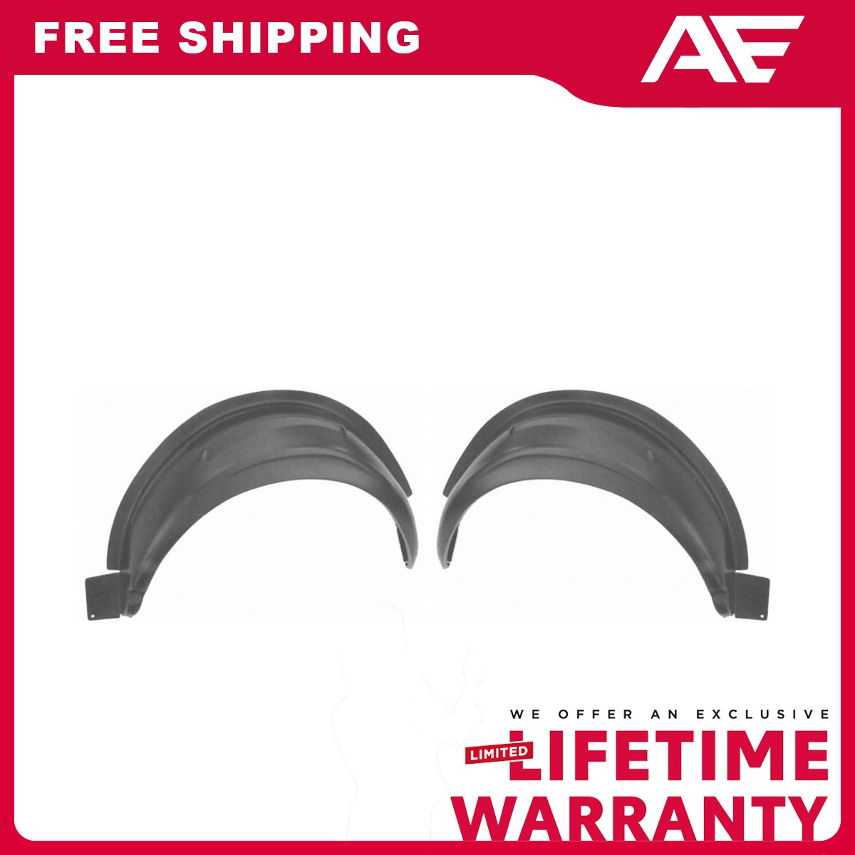 Wheel Housings Set For 1964-1966 Ford GT40 Mustang