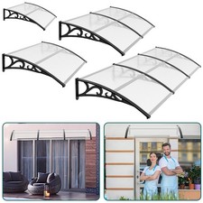 Tettoia tettoia ingresso supporto tettoia tettoia tettoia spiovente trasparente