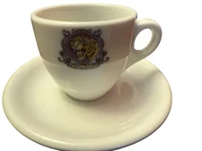 Vintage Louisiana State University LSU Tea Cup & Saucer O.P. Co. Syracuse China