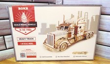 ROKR 3D Wooden Puzzle 1980s Heavy Truck 1:40 ...