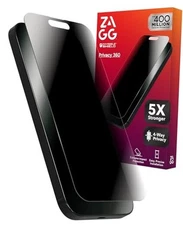  Glass Elite Privacy 360 Screen Protector for/15 – 4-Way Privacy, iPhone 16