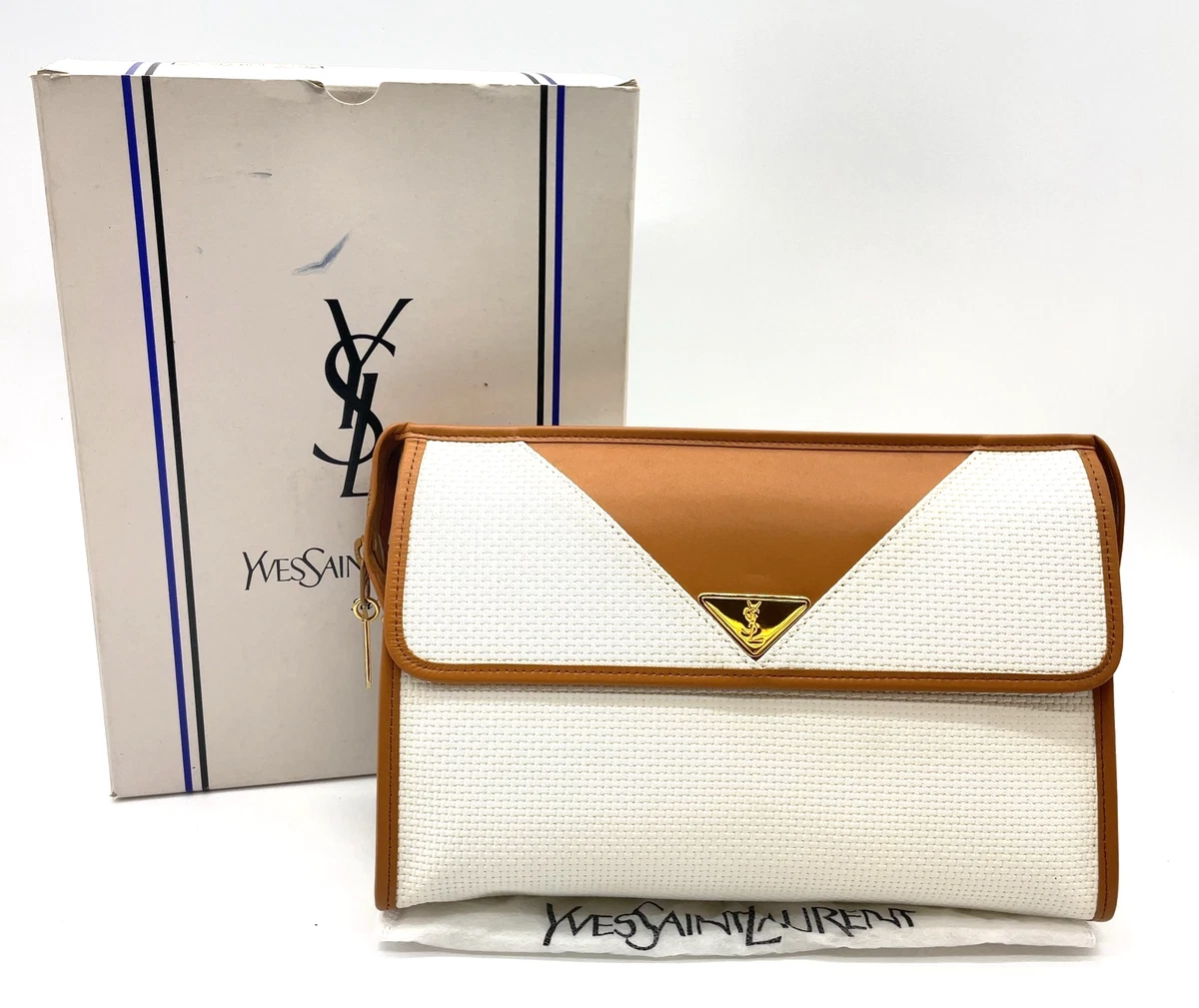 Saint Laurent White Bags & Handbags for Women for sale | eBay