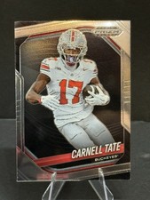 2025 Panini Prizm Black - Prospects Carnell Tate #167 Black Prizm /1 (RC)