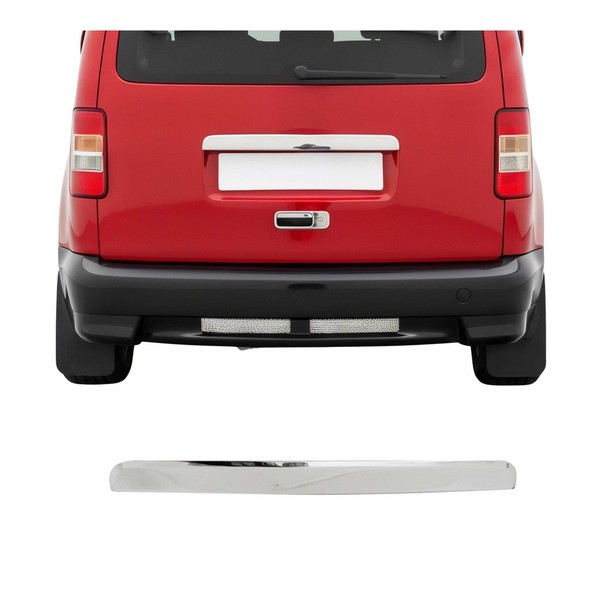 Heckklappe KofferraumöFfner Griff FüR VW Caddy 2010-2015 Edelstahl Chrom-image