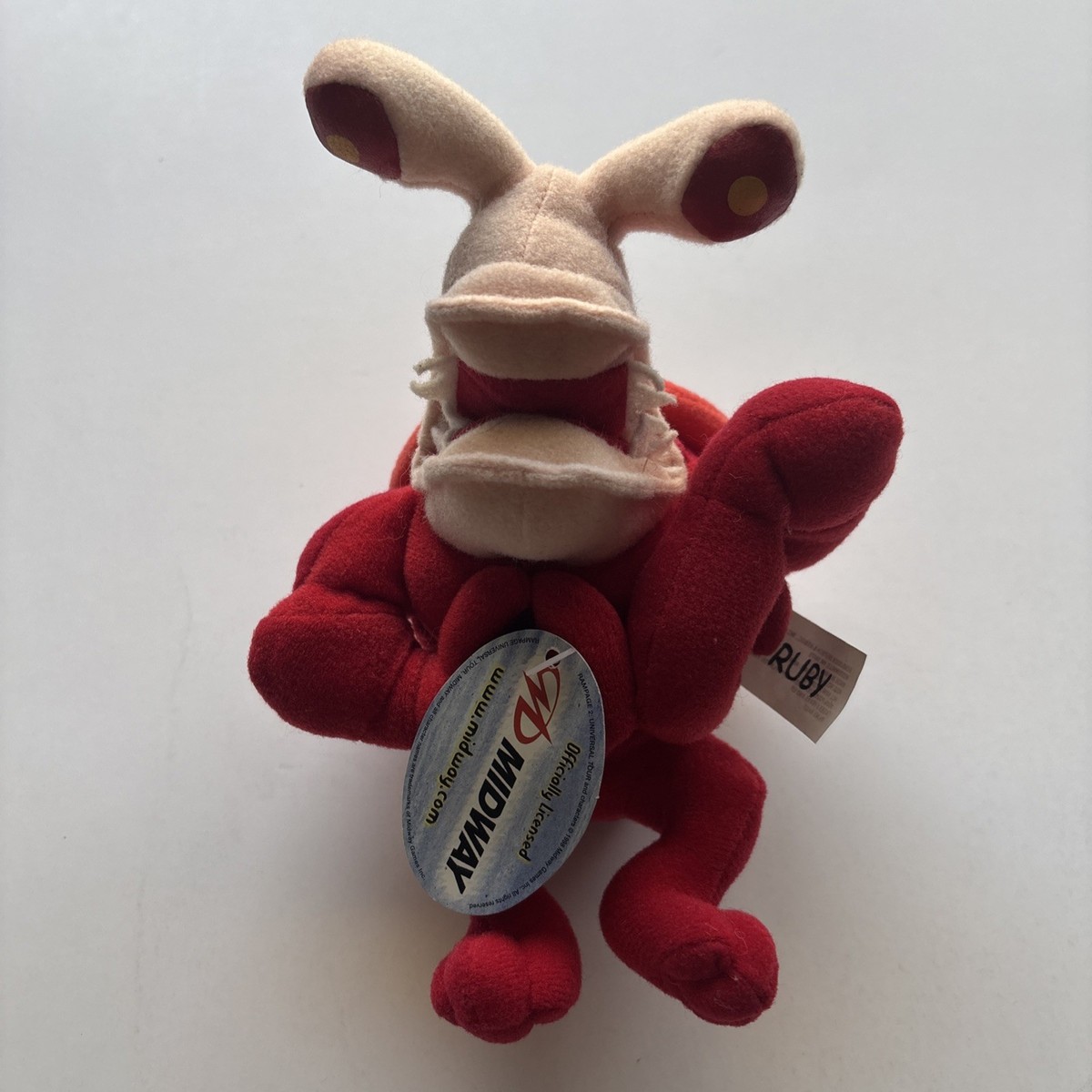 クリンラビィ Nintendo 64 N64 Ruby Rampage Video Game Midway Plush Toy Super