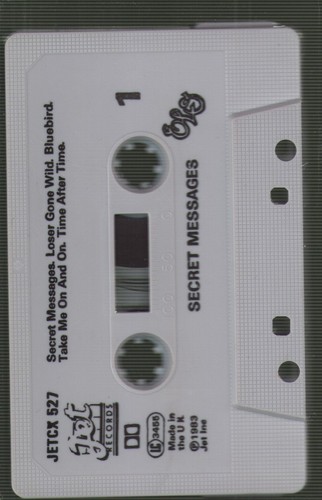 Electric Light Orchestra Secret Messages cassette UK Jet 1983 cassette JETCX527 - Picture 3 of 3