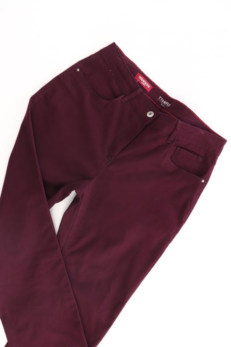 ✅ Ladies Stooker Pants Size 42, L Red Cotton ✅ image 7