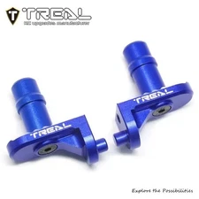 TRLX003XB6NQJ ALUMINUM FOOT PEGS FOR PROMOTO MX: BLUE (2)