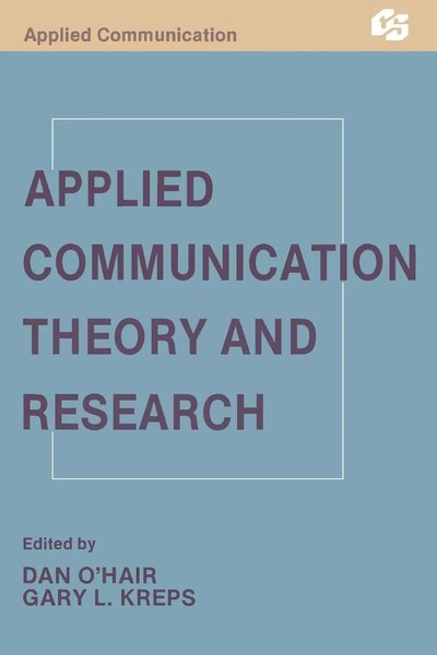 Applied Communication Theory And Research | H. Dan O'hair (U. A.) | Taschenbuch-image