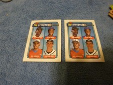 1992 Topps - Top Prospects Chipper Jones, Wil Cordero, Alex Arias #551 (RC)