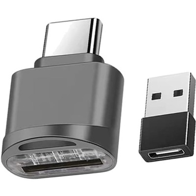 Micro SD Kartenleser USB C Typ C OTG Adapter für MacBook Smartphone Tablet